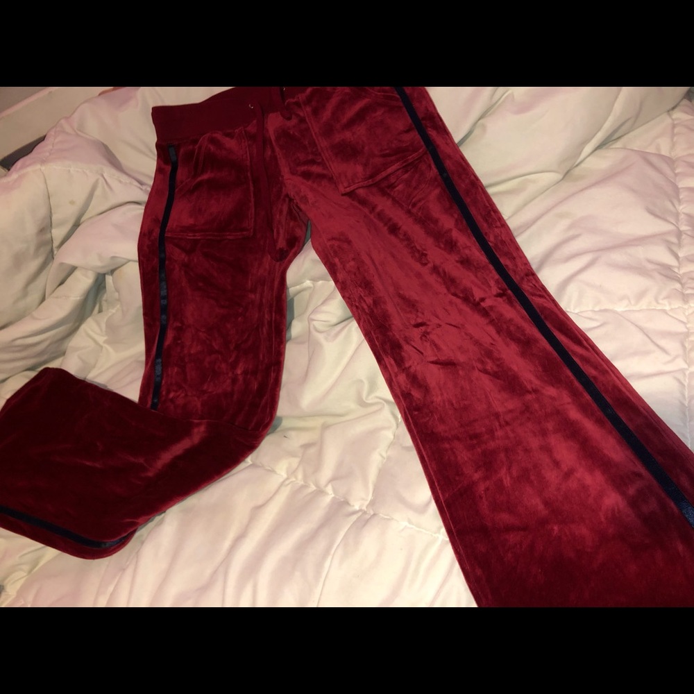 NWT STUDIO M Velour Pants  - Size M